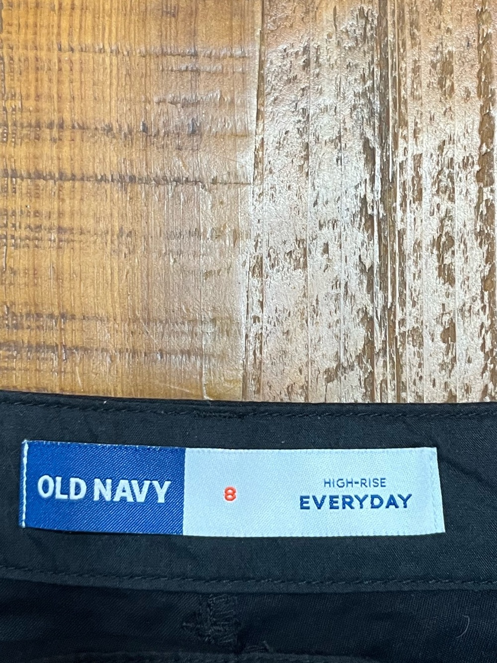 Old Navy Black High-Rise Everyday Shorts Size 8 - Picture 11 of 13